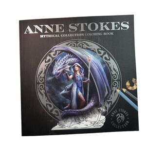 Anne Stokes Mythical Collection Coloring Book Fantasy Dragons, Fairies & Magic